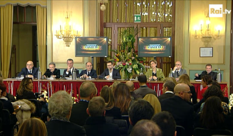 La conferenza stampa di Sanremo 2014